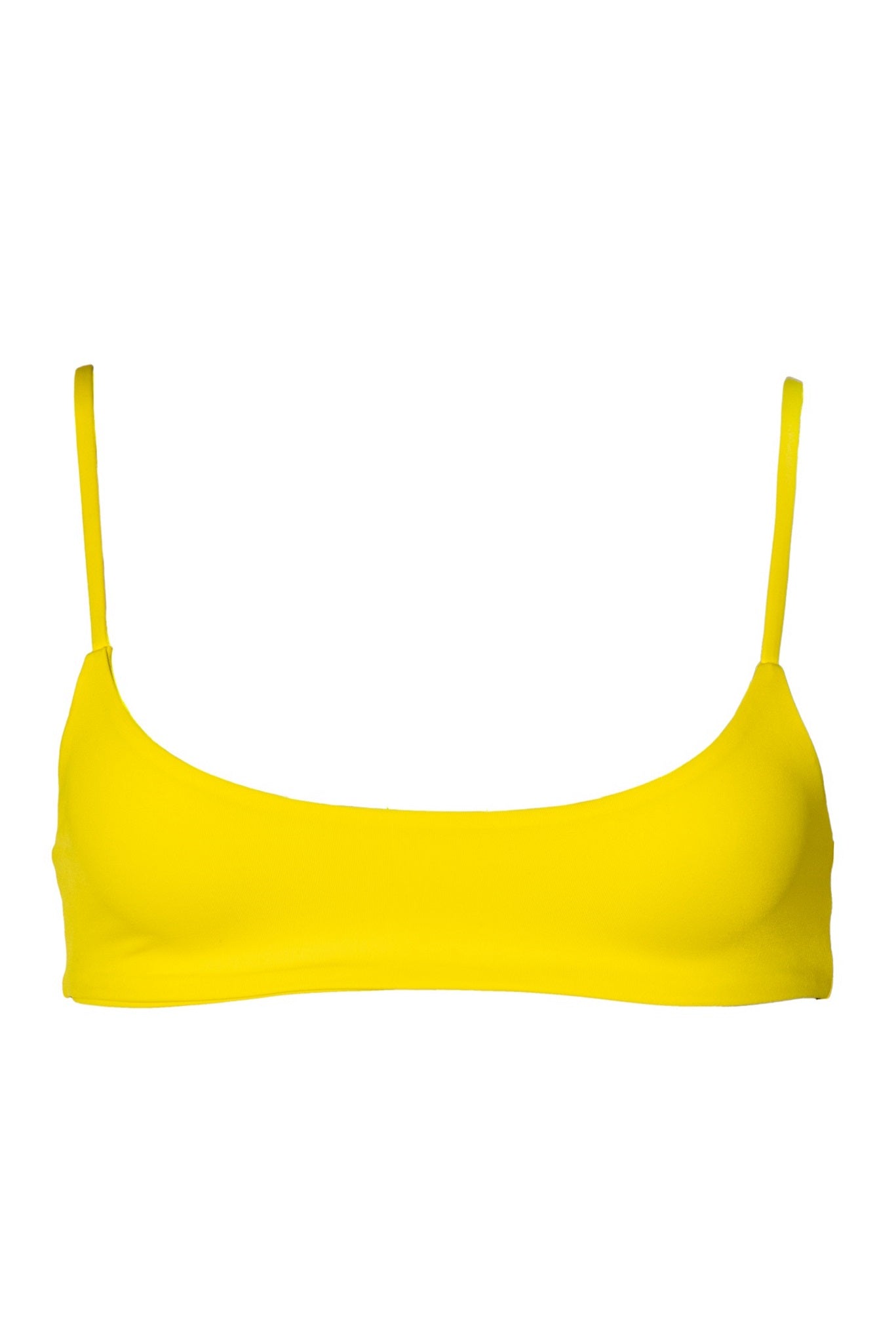 Isa ECONYL Top Lemon Yellow