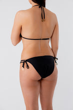 Load image into Gallery viewer, Sienna Triangle Bikini Top Black