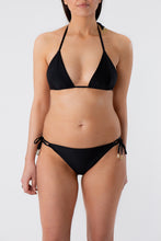 Load image into Gallery viewer, Sienna Triangle Bikini Top Black