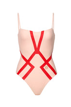Load image into Gallery viewer, Amélie Swimsuit Delicate Red